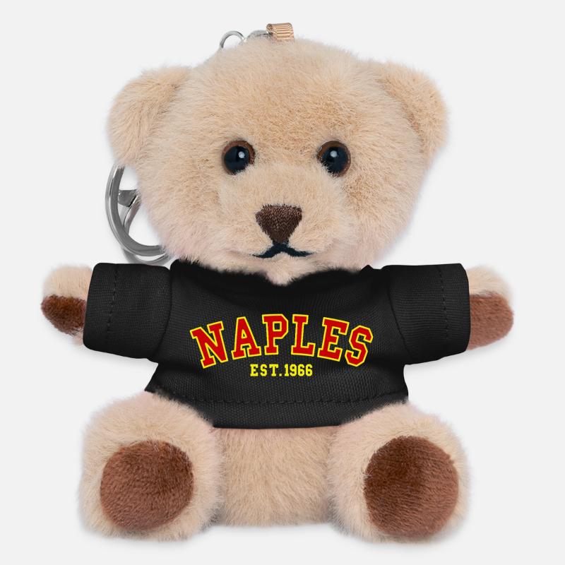 Naples Est. 1966 - Teddy Keyring - black