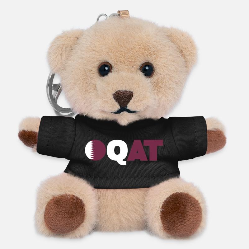 Qatar - Porte-clés ourson - noir