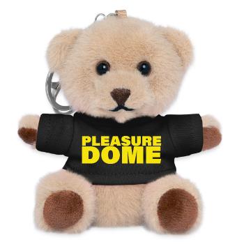 PLEASURE DOME - Teddy Schlüsselanhänger - Schwarz - Vorne
