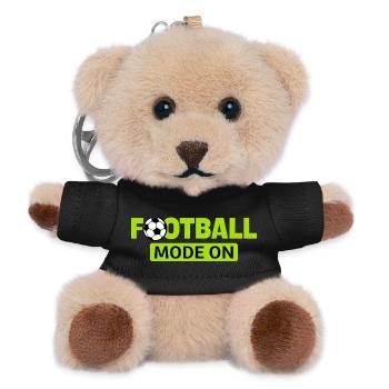 Football_mode - Teddy Schlüsselanhänger - Schwarz - Vorne
