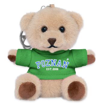 Poznań gegründet 2006 - Teddy Schlüsselanhänger - Grün - Vorne