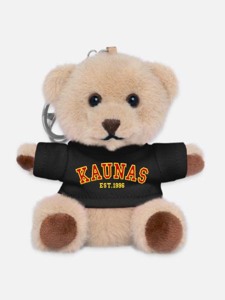 Kaunas Est. 1996 - Teddy Keyring - black
