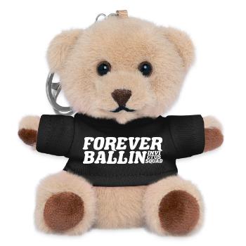 Forever Ballin Squad - Teddy Keyring - black - Front