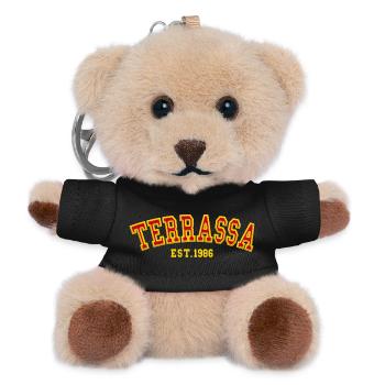 Terrassa Est. 1986 - Teddy Keyring - black - Front