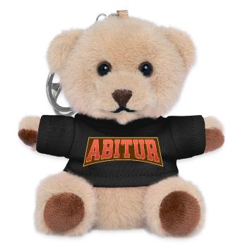 School leaving examination - Teddy Keyring - black - Front
