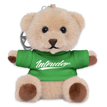 intruder hacker eindringling clan sticker computer - Teddy Schlüsselanhänger - Grün - Vorne