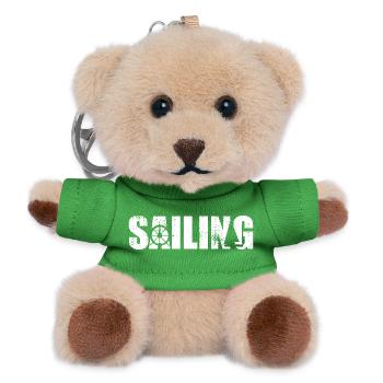 Sail - Teddy Keyring - green - Front