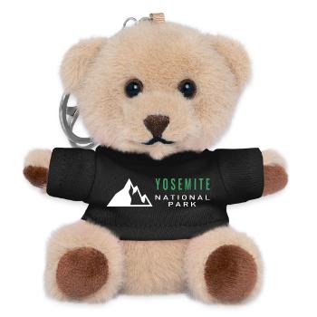 Yosemite National Park California Nature - Teddy Keyring - black - Front