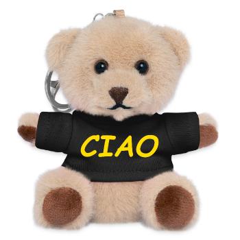 CIAO - Teddy Keyring - black - Front