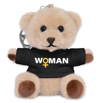 WOMAN - Teddy Schlüsselanhänger - Schwarz - Vorne
