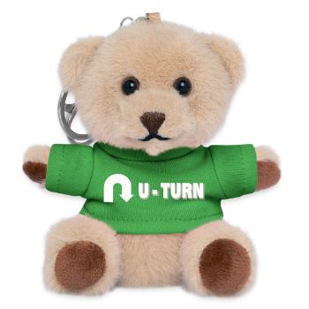 U-TURN - Teddy Schlüsselanhänger - Grün - Vorne