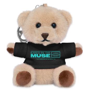Inspired & Creative – Aesthetic Statement - Teddy Keyring - black - Front