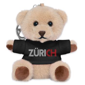 ZURICH Suisse Suisse - Porte-clés ourson - noir - Devant