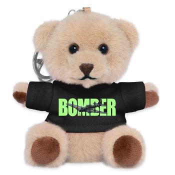 Bomber IL-2 - Teddy Schlüsselanhänger - Schwarz - Vorne