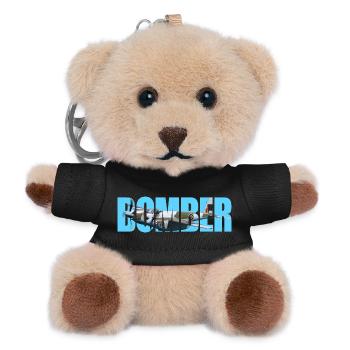 Bomber DH.98 Mosquito - Teddy Keyring - black - Front