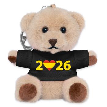 I love Spain 2026, holidays in Spain 2026 - Teddy Keyring - black - Front