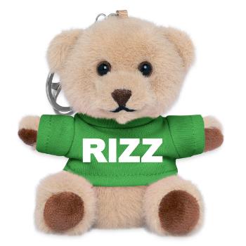 RIZZ - Teddy Keyring - green - Front