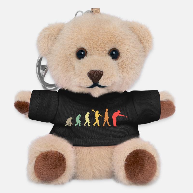 Evolution Boule  - Teddy Schlüsselanhänger - Schwarz