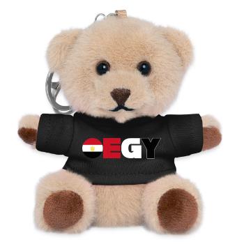 Egypt - Teddy Keyring - black - Front