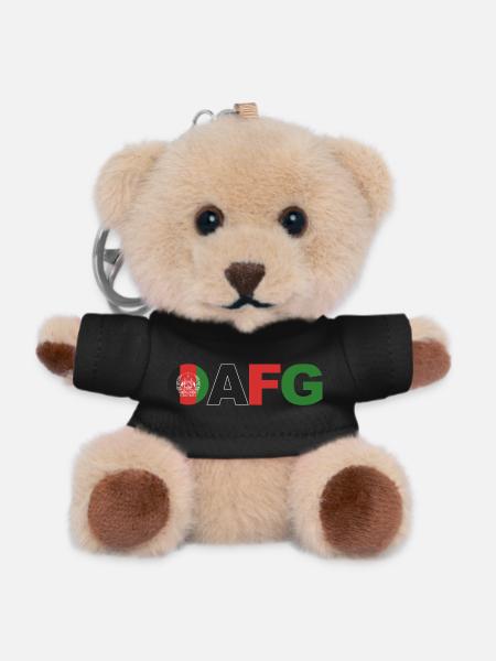 Afghanistan - Teddy Schlüsselanhänger - Schwarz