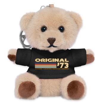 Retro vintage 1973 - Teddy Keyring - black - Front