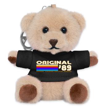 1989 - Teddy Keyring - black - Front