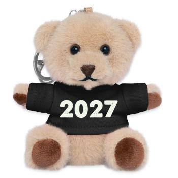 2027 - Teddy Keyring - black - Front