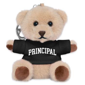 Principal of the Minimalist School - Teddy Keyring - black - Front