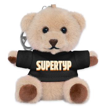 Supertype – Statement Design - Teddy Keyring - black - Front