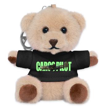 Cargo pilot C-160 - Teddy Schlüsselanhänger - Schwarz - Vorne
