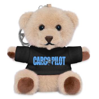 Cargo pilot IL-76 - Teddy Schlüsselanhänger - Schwarz - Vorne