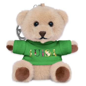 Luisa - Teddy Schlüsselanhänger - Grün - Vorne