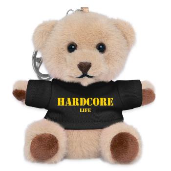 Hardcore Life Rave Techno - Édition spéciale - Porte-clés ourson - noir - Devant