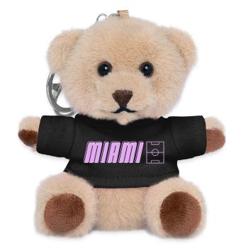 Miami Soccer Passion - Teddy Schlüsselanhänger - Schwarz - Vorne
