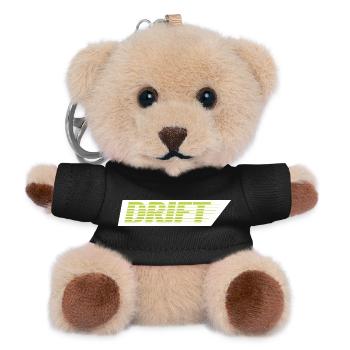 Drift Green - Teddy Schlüsselanhänger - Schwarz - Vorne