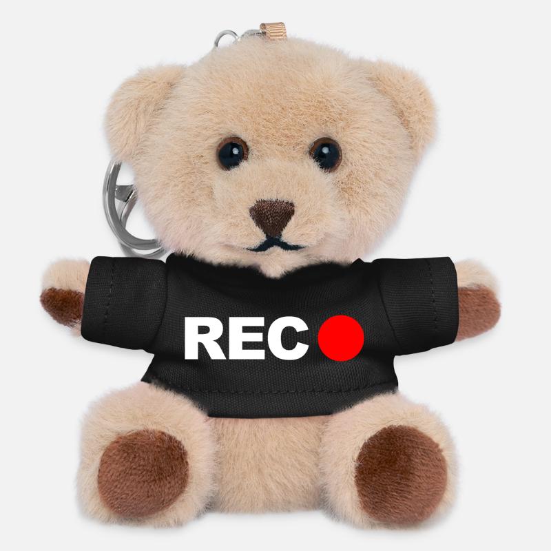 Rec - Porte-clés ourson - noir