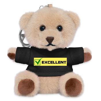 Excellent - Teddy Keyring - black - Front