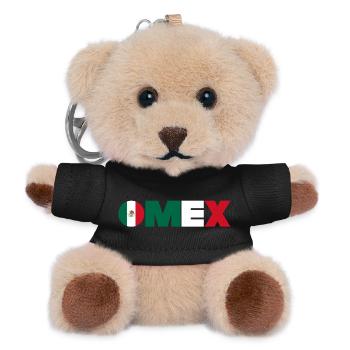Mexico - Teddy Keyring - black - Front
