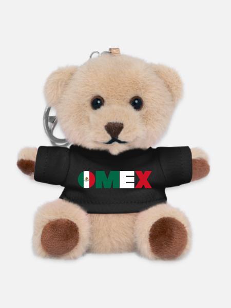 MÉXICO - Teddy Schlüsselanhänger - Schwarz