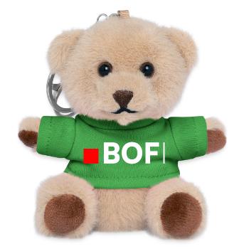 FRO | Minimalist funny reaction - Teddy Keyring - green - Front