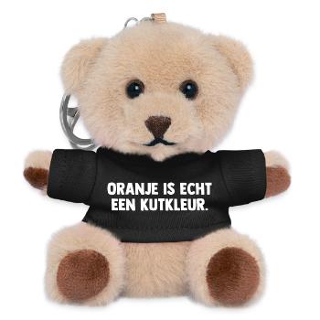 Oranje is echt een Kutkleur - Nederland - Niederla - Teddy Schlüsselanhänger - Schwarz - Vorne