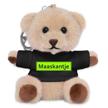 Maaskantje - Oranje - Niederlande - Nederland - Teddy Schlüsselanhänger - Schwarz - Vorne