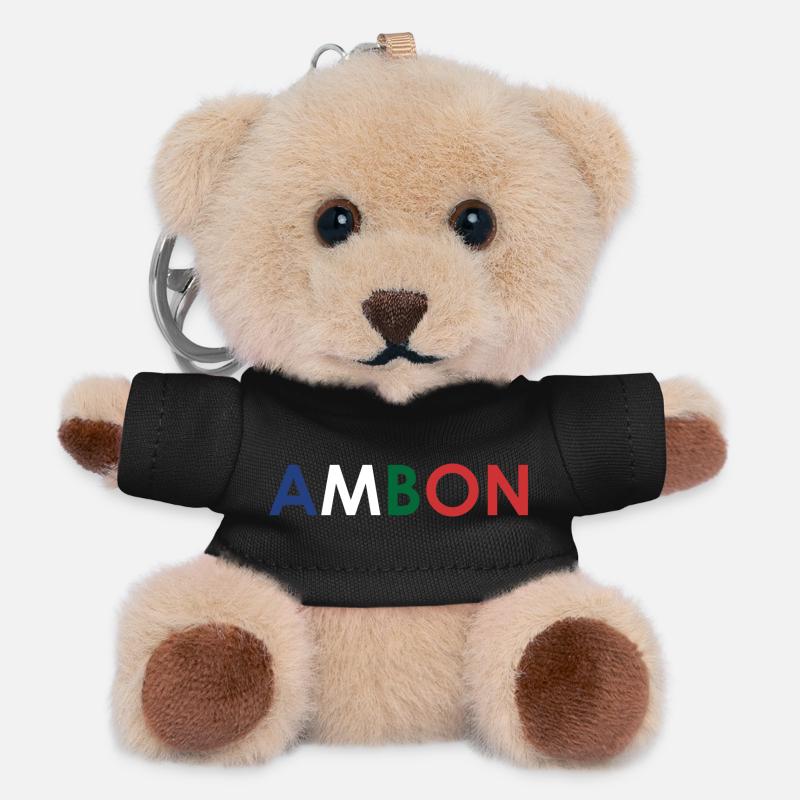 Ambon RMS - Teddy Schlüsselanhänger - Schwarz
