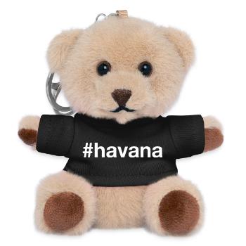 HAVANA Hashtag - Teddy Schlüsselanhänger - Schwarz - Vorne