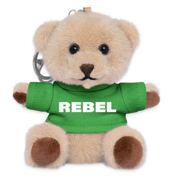 REBEL - Teddy Keyring - green - Front