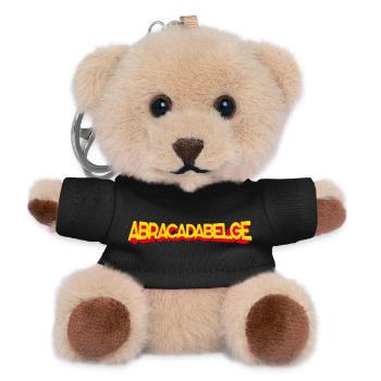 ABRACADABELGIAN - BELGIUM - Teddy Keyring - black - Front