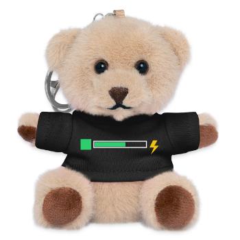 energy - Teddy Keyring - black - Front