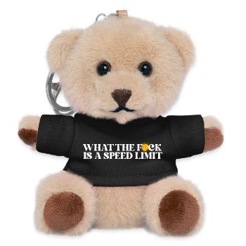 Car - Teddy Keyring - black - Front