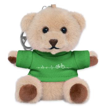 Bicycle - Teddy Keyring - green - Front