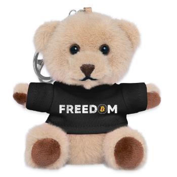 The Evolution of Money - Bitcoin Shirt Crypto - Teddy Keyring - black - Front